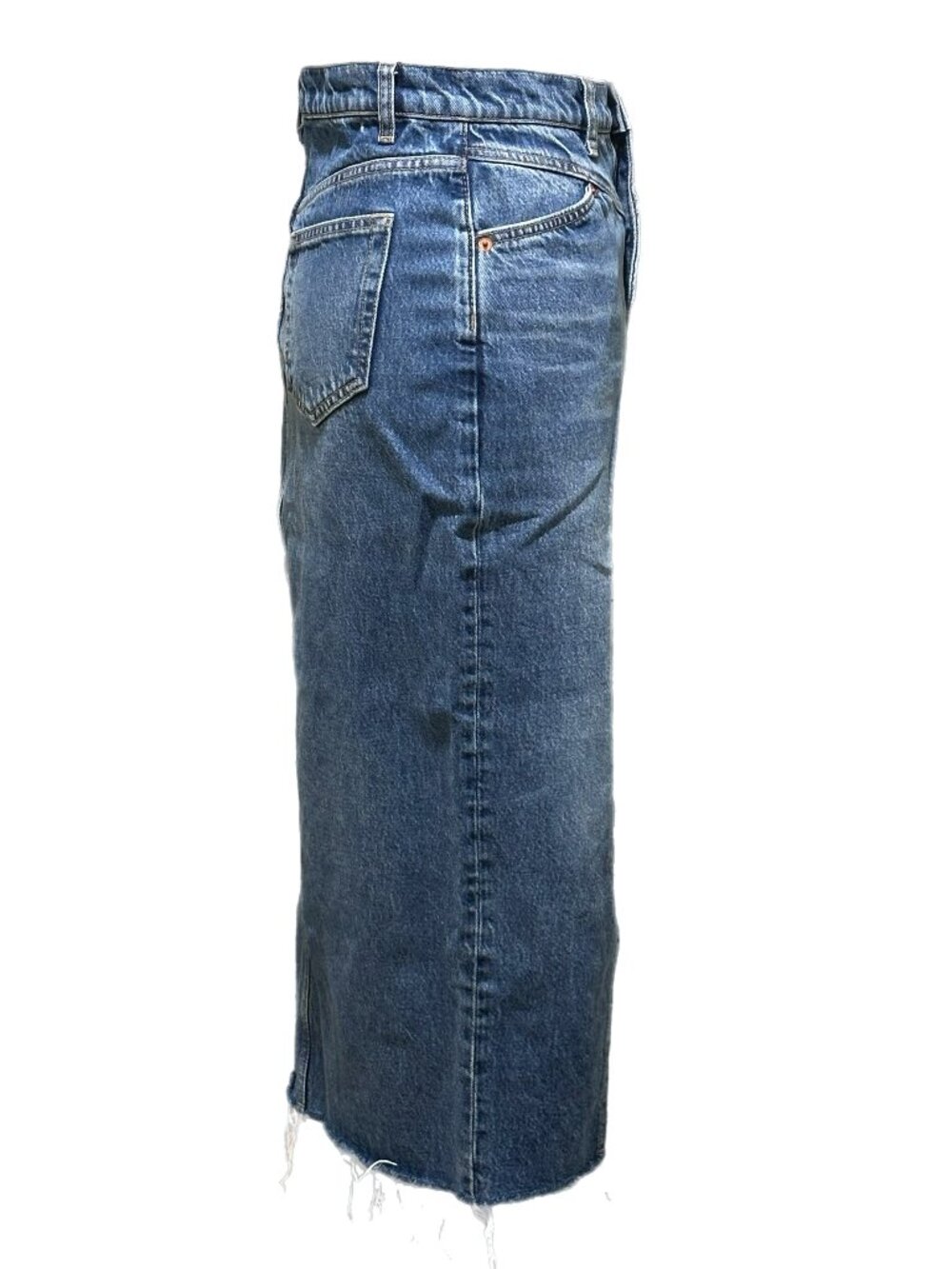 Reformation Jagger Long Denim Skirt Sz. 25 EUC Retail $168